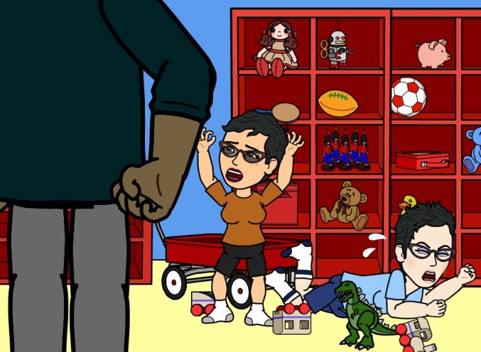 Gia and Jenne need adult supervision.